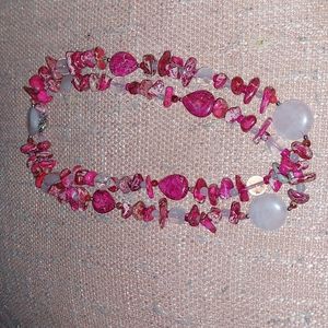 Like new long womens sweater necklace well made